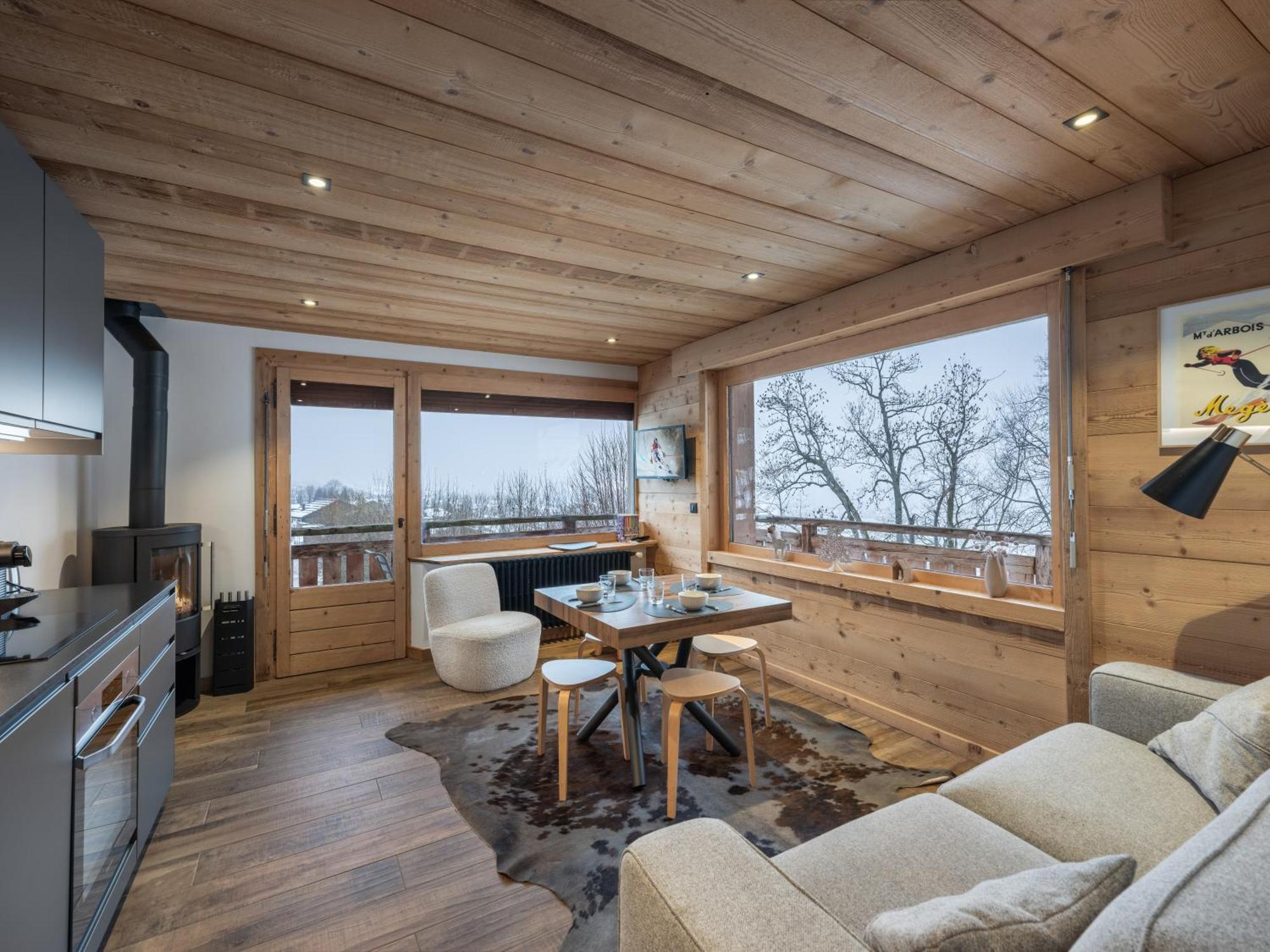Chalet " Jeane " Proche Centre Megeve Exterior photo