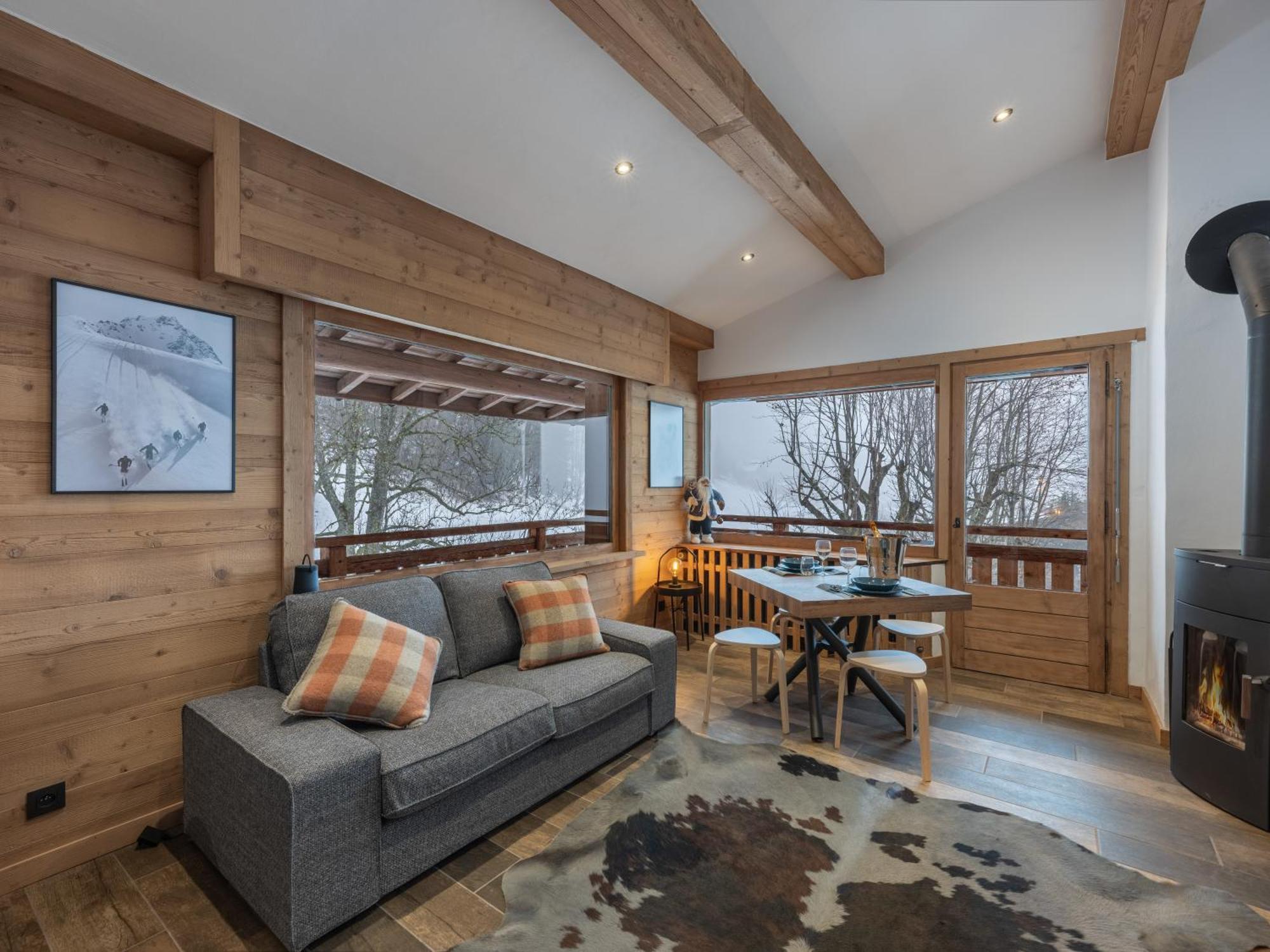 Chalet " Jeane " Proche Centre Megeve Exterior photo